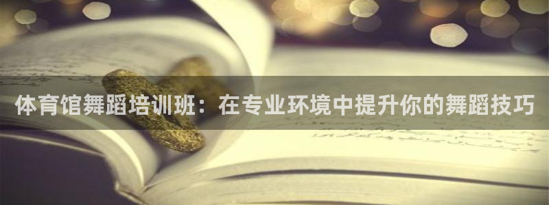 极悦娱乐创始人背景故事：体育馆舞蹈培训班：在专业环境